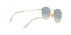 OKULARY RAY-BAN® ROUND METAL RB 3447N 001/3F 53 ROZMIAR L